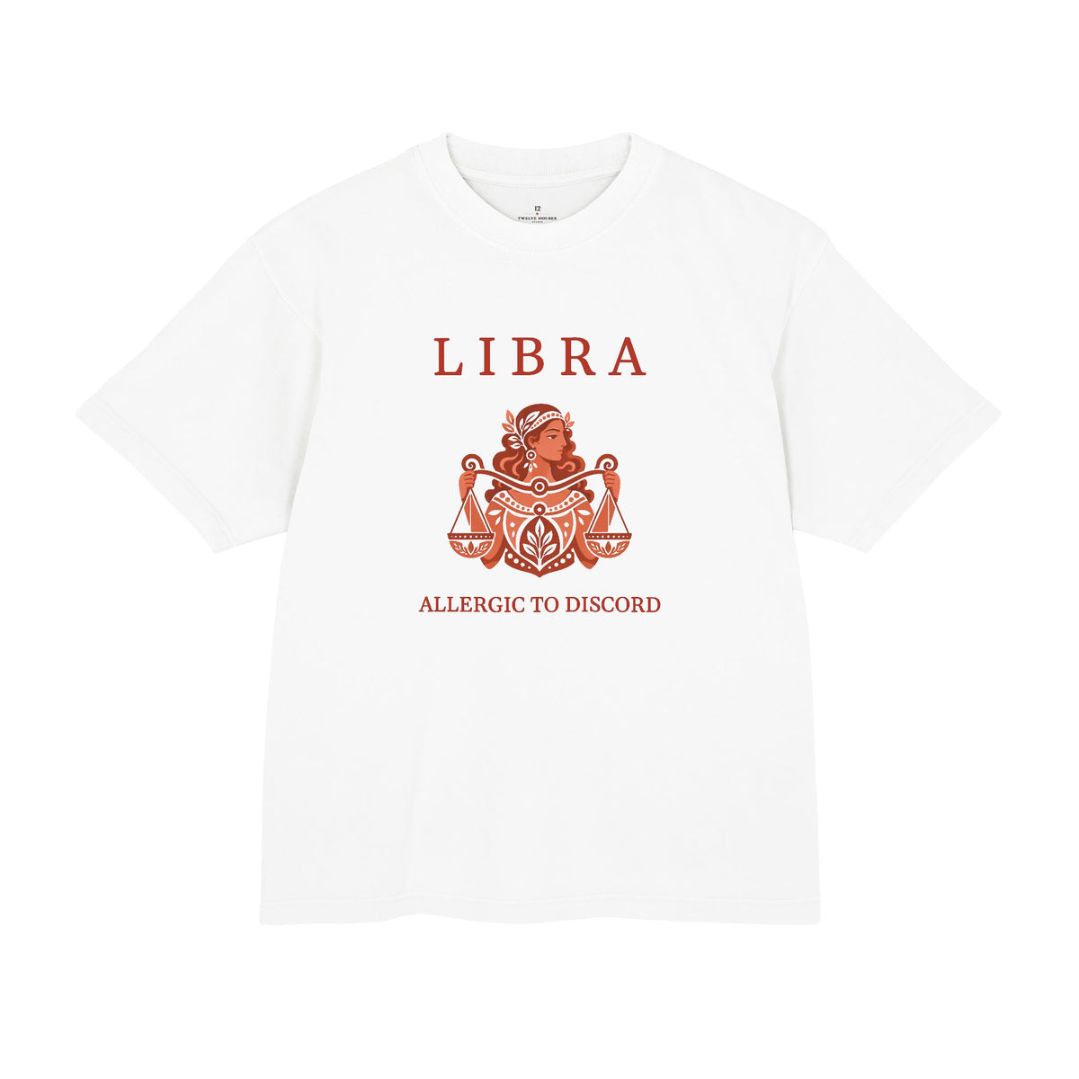 Libra Unisex Flagship Terracotta Tee