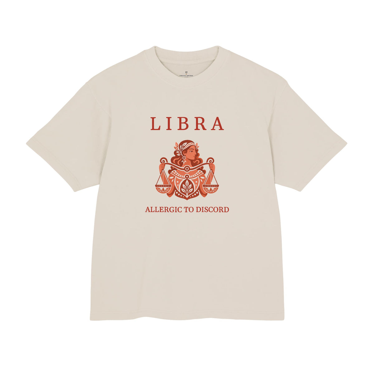 Libra Unisex Flagship Terracotta Tee