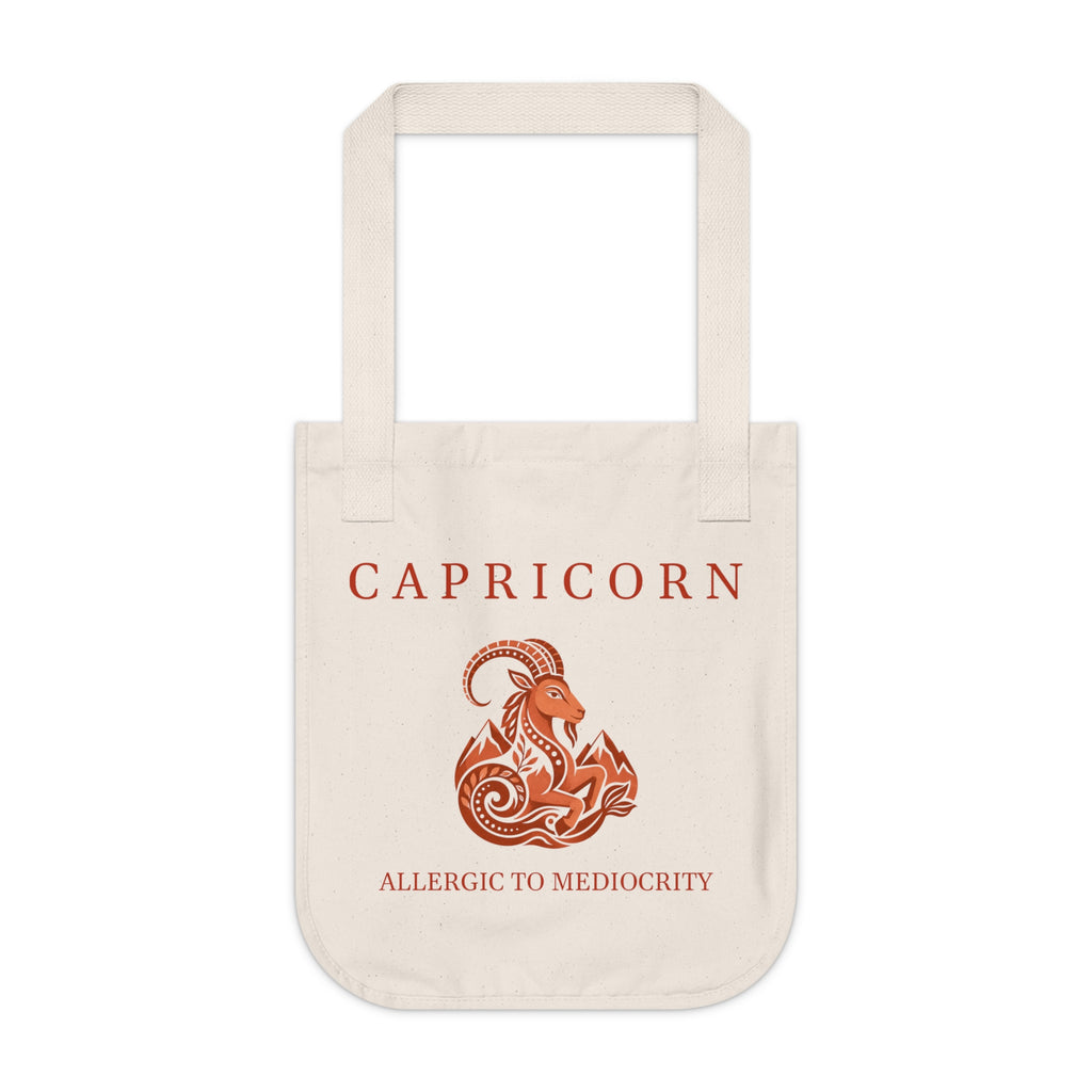 Capricorn Organic Canvas Tote Bag