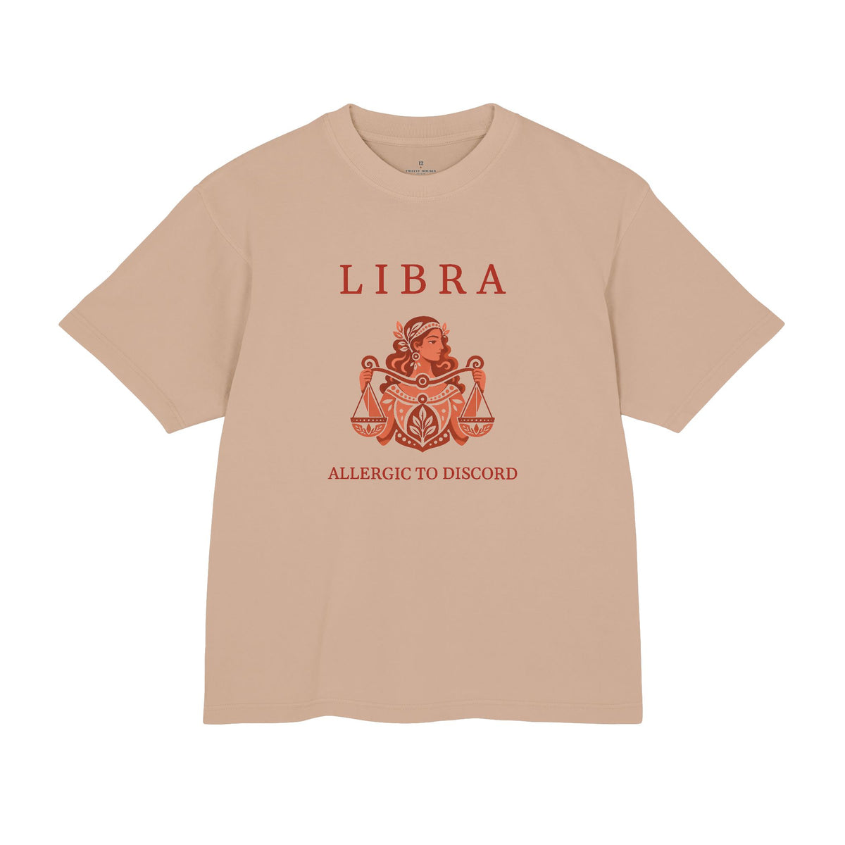 Libra Unisex Flagship Terracotta Tee