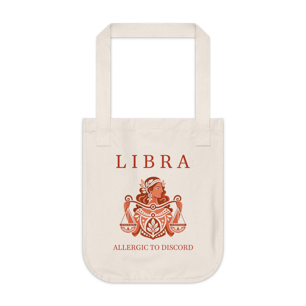Libra Organic Canvas Tote Bag