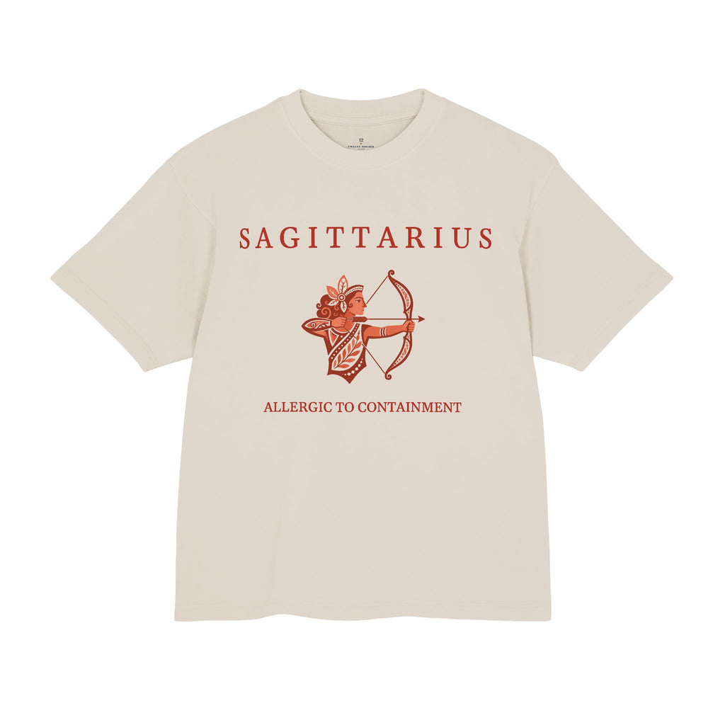 Sagittarius Unisex Flagship Terracotta Tee