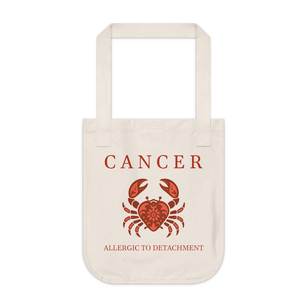 Cancer Organic Canvas Tote Bag