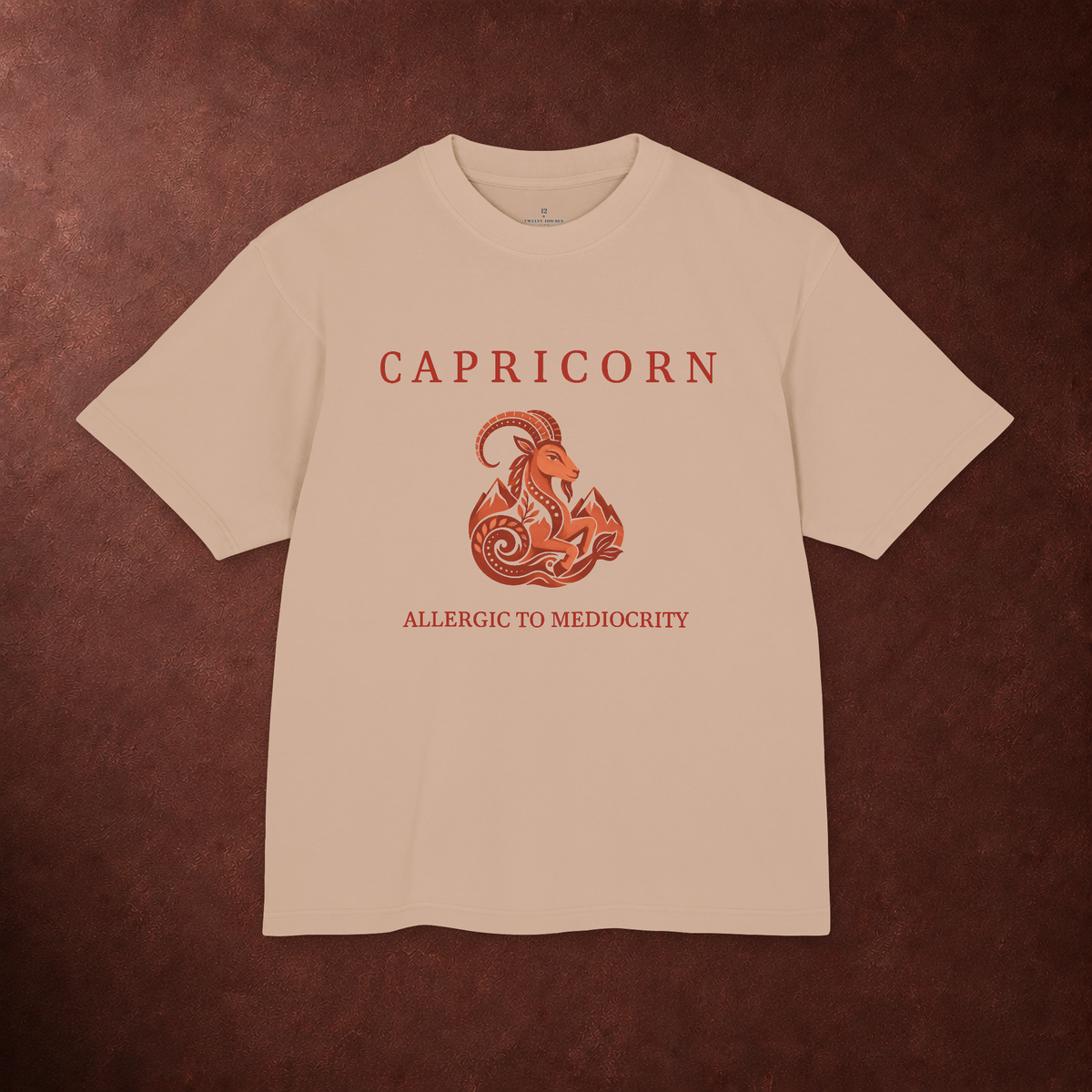 Capricorn Unisex Flagship Terracotta Tee