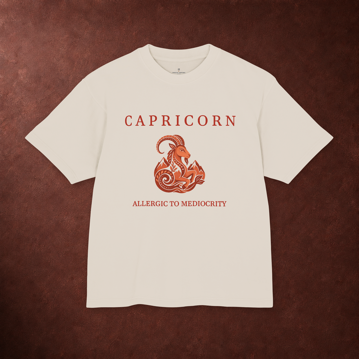 Capricorn Unisex Flagship Terracotta Tee