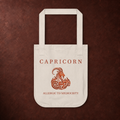 Capricorn Organic Canvas Tote Bag