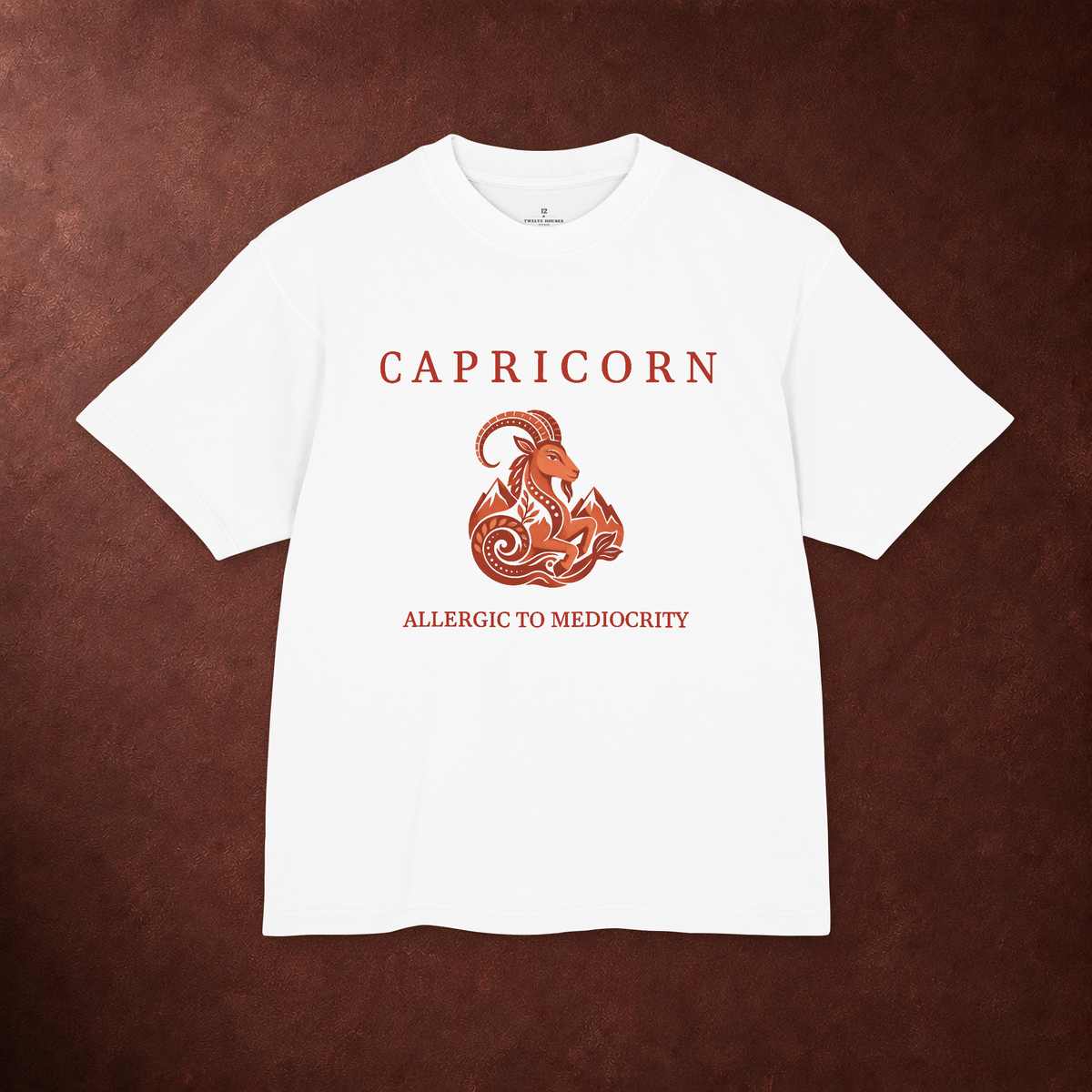 Capricorn Unisex Flagship Terracotta Tee