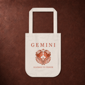 Gemini Organic Canvas Tote Bag