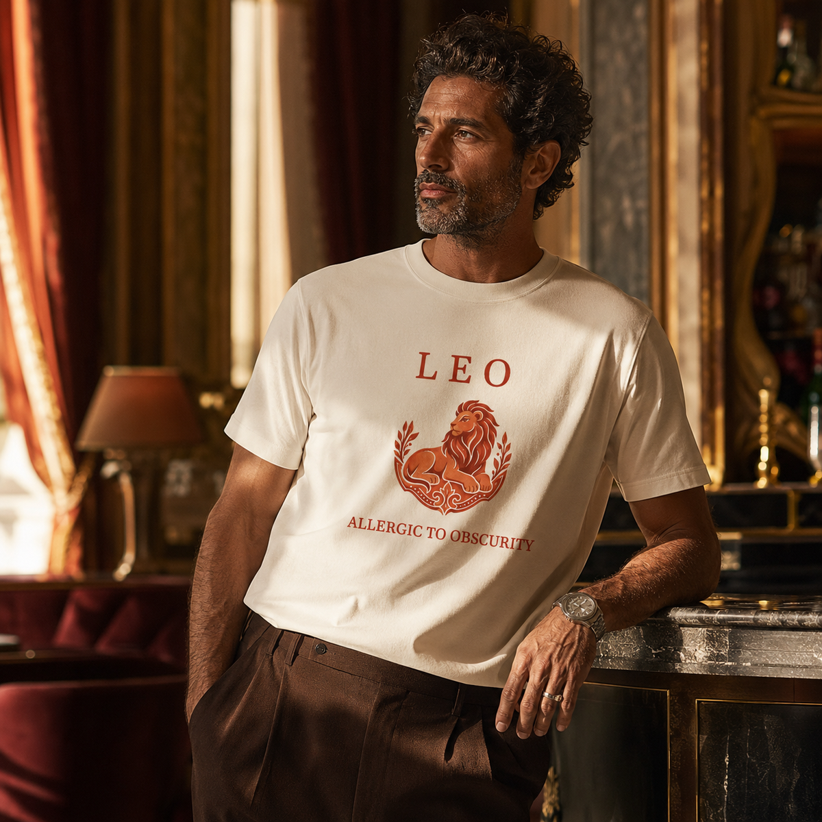 Leo Unisex Flagship Terracotta Tee