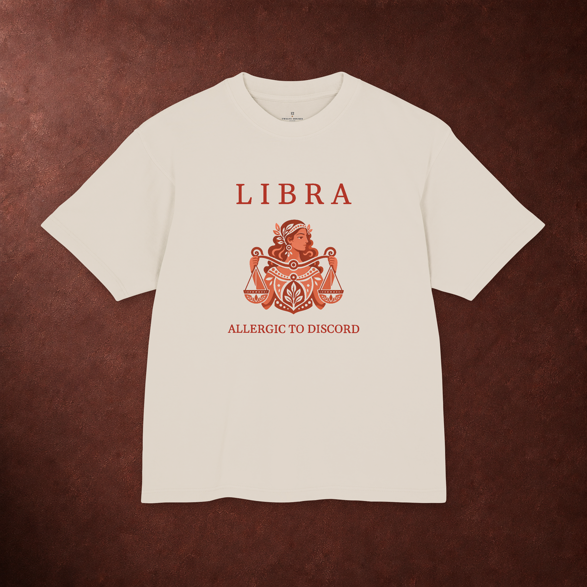 Libra Unisex Flagship Terracotta Tee