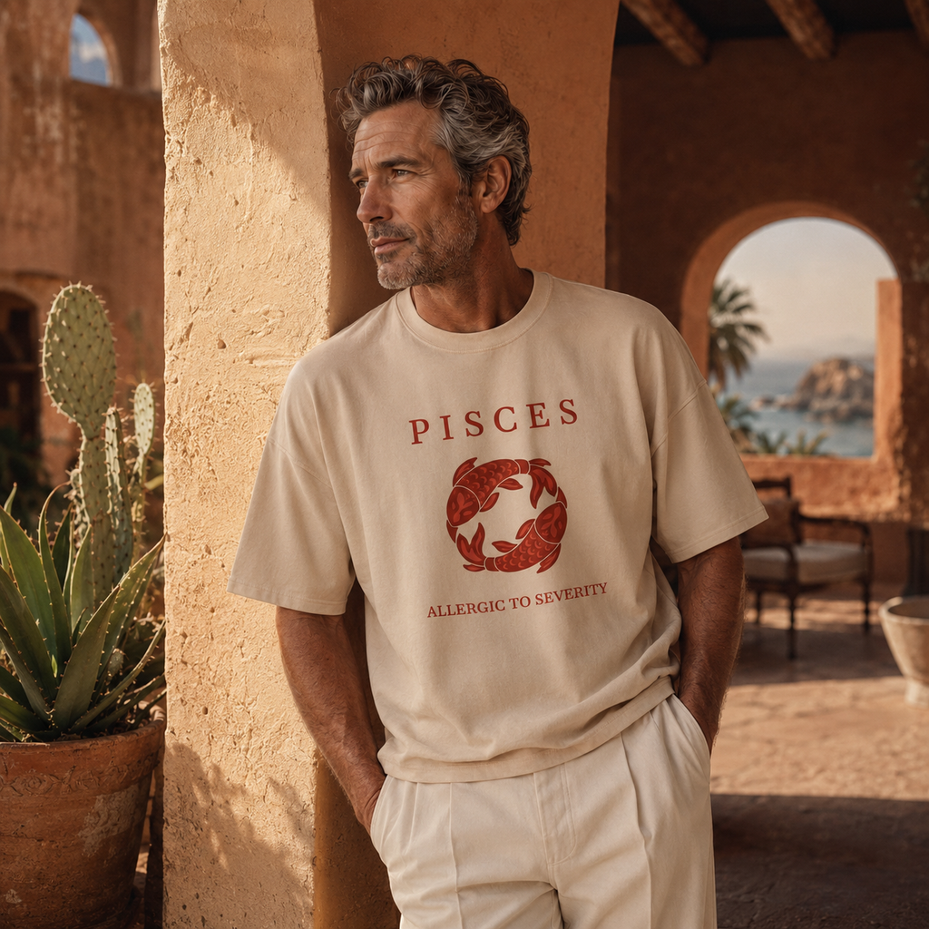 Pisces Unisex Flagship Terracotta Tee