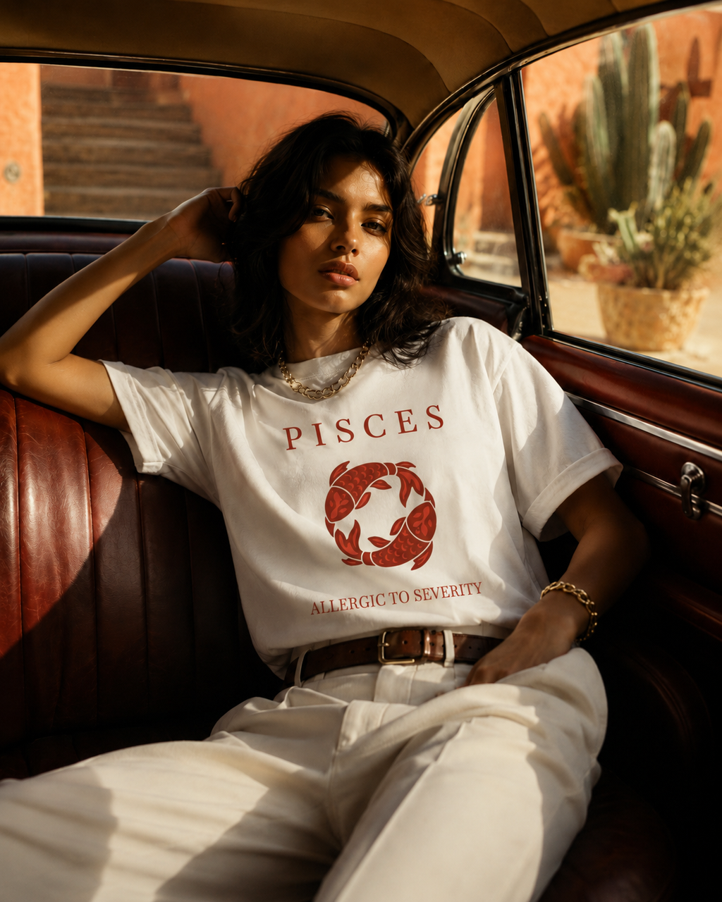Pisces Unisex Flagship Terracotta Tee