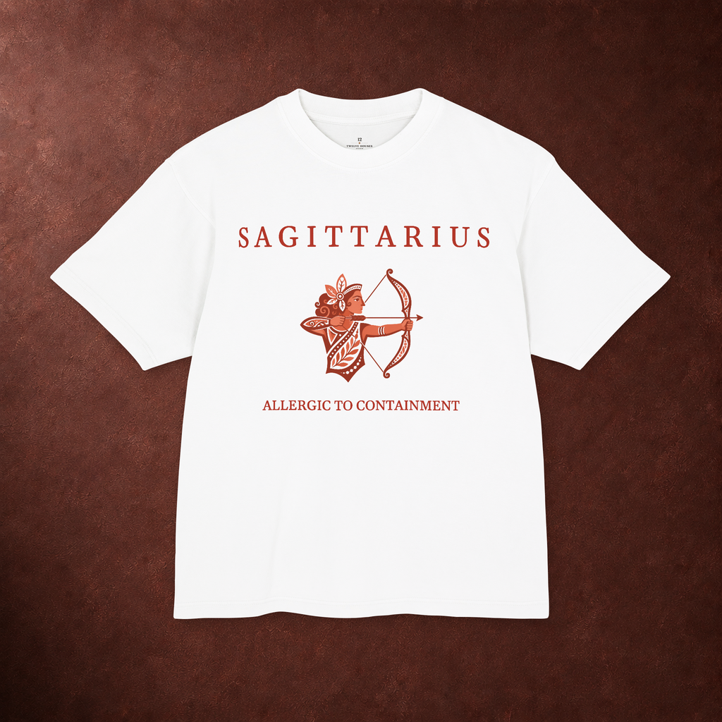 Sagittarius Unisex Flagship Terracotta Tee