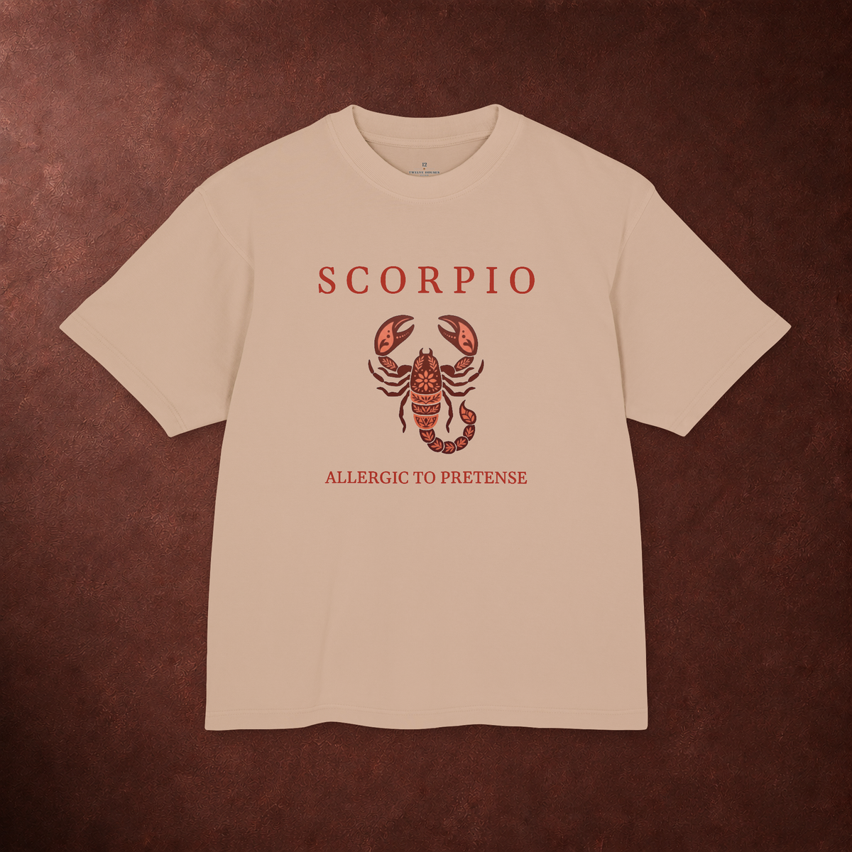 Scorpio Unisex Flagship Terracotta Tee