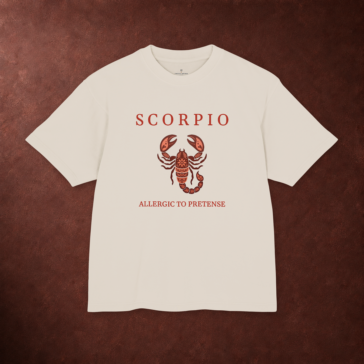 Scorpio Unisex Flagship Terracotta Tee