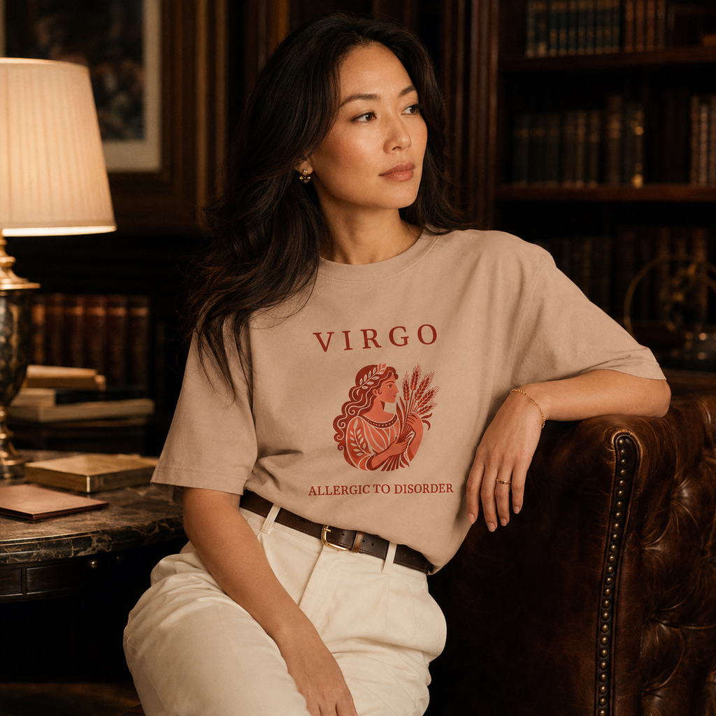 Virgo Unisex Flagship Terracotta Tee