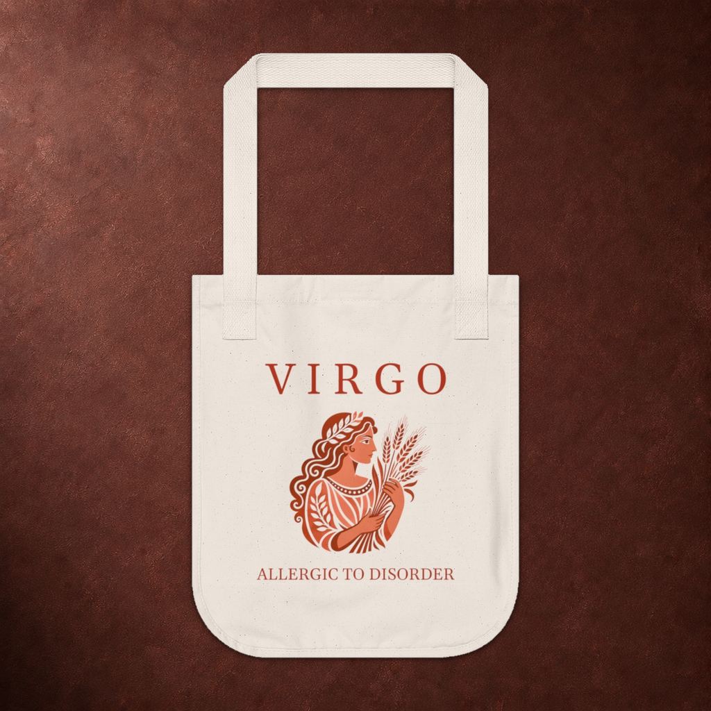 Virgo Organic Canvas Tote Bag